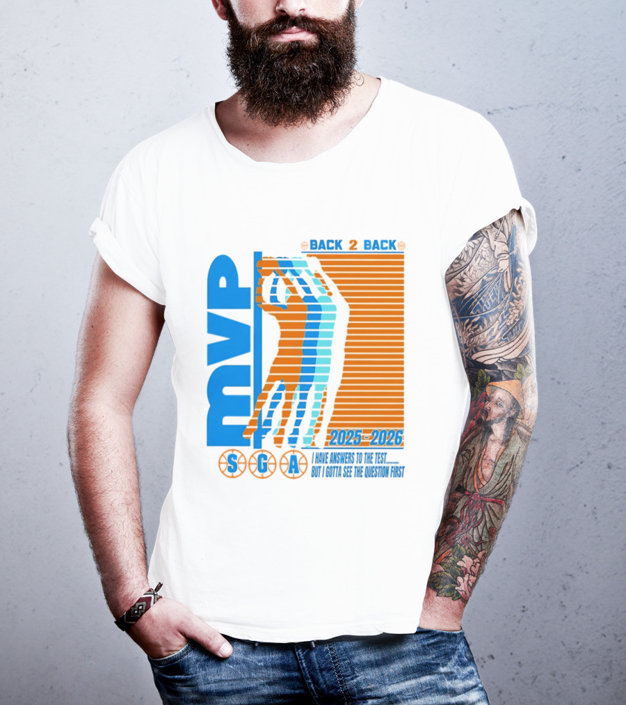 MVP Back 2 Back 2025 2026 SGA T-Shirt