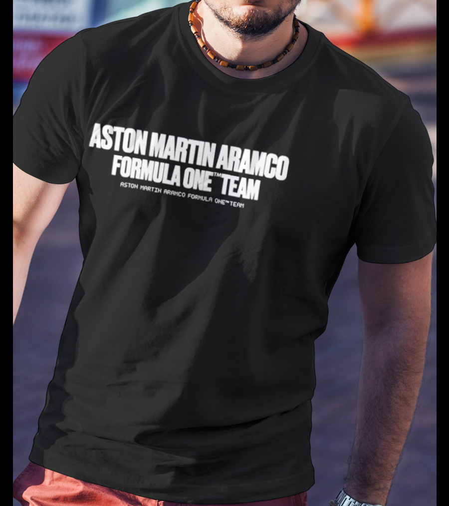 Aston Martin Aramco Formula One Team Racing Apparel F1 Merch T-Shirt
