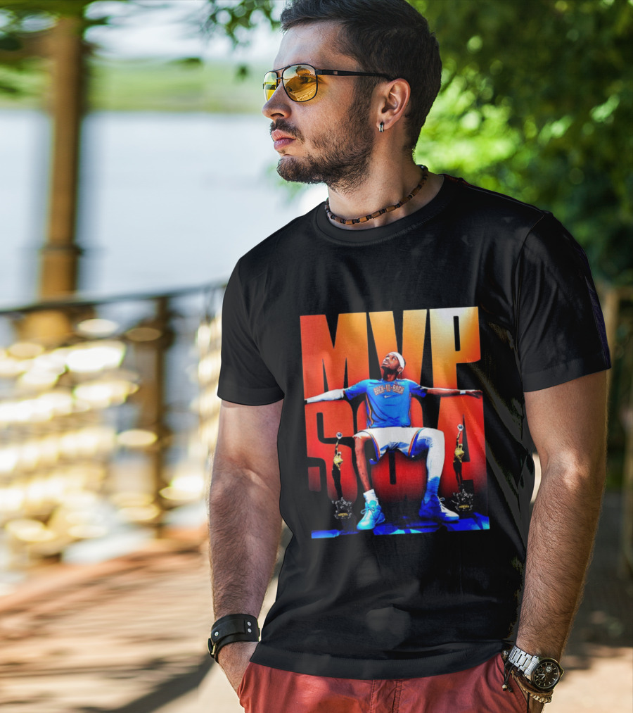 Back To Back MVP Shai Gilgeous Alexander 2026 SGA NBA T-Shirt