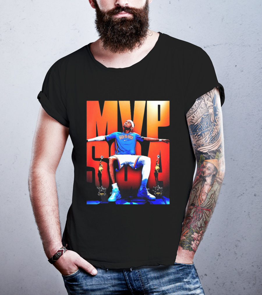 Back To Back MVP Shai Gilgeous Alexander 2026 SGA NBA T-Shirt