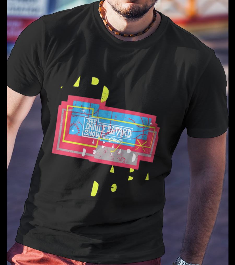 The Dan LeBatard Show With Stugotz Retro Sports Collage T-Shirt