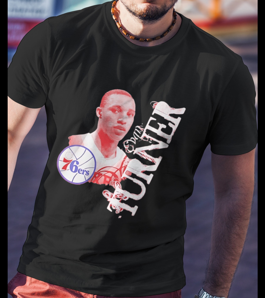 Evan Turner Philadelphia 76ers NBA 6ers Team Player T-Shirt