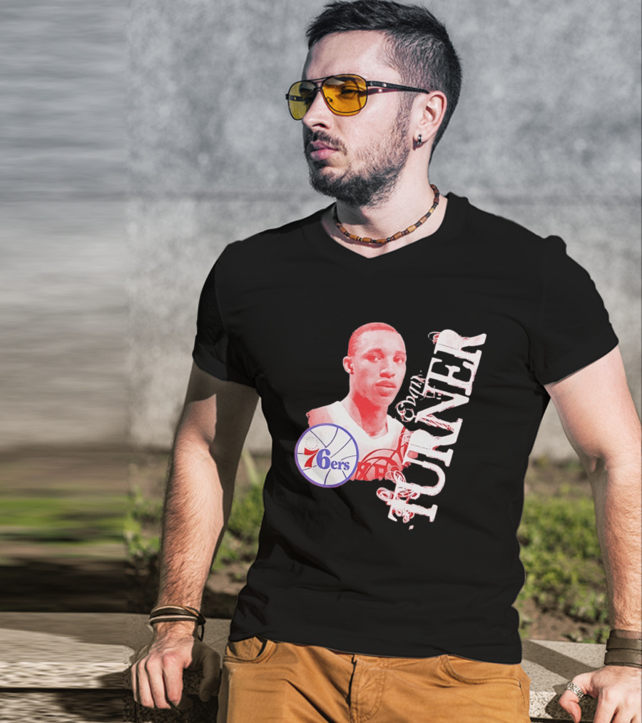 Evan Turner Philadelphia 76ers NBA 6ers Team Player T-Shirt