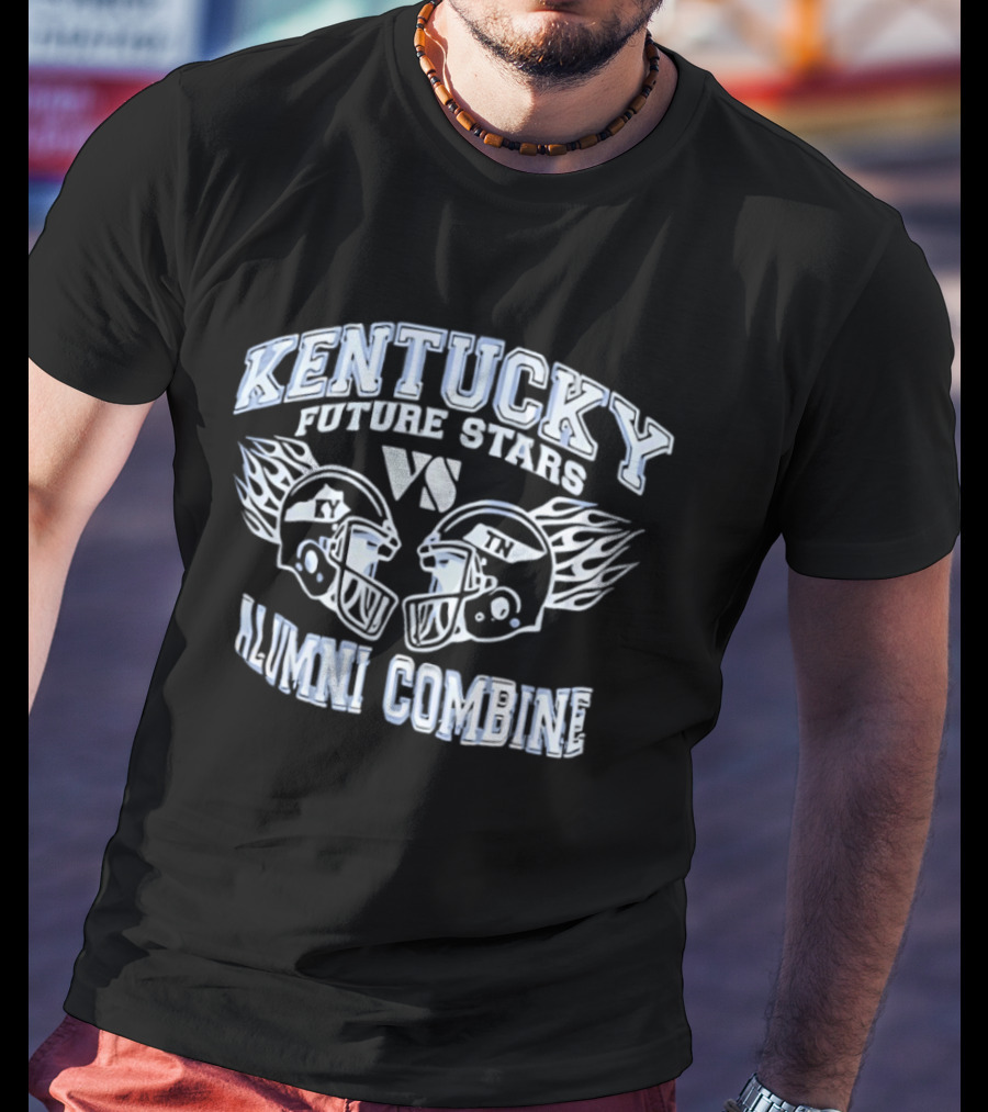 Kentucky Future Stars Alumni Combine VS Tennessee Helmets T-Shirt