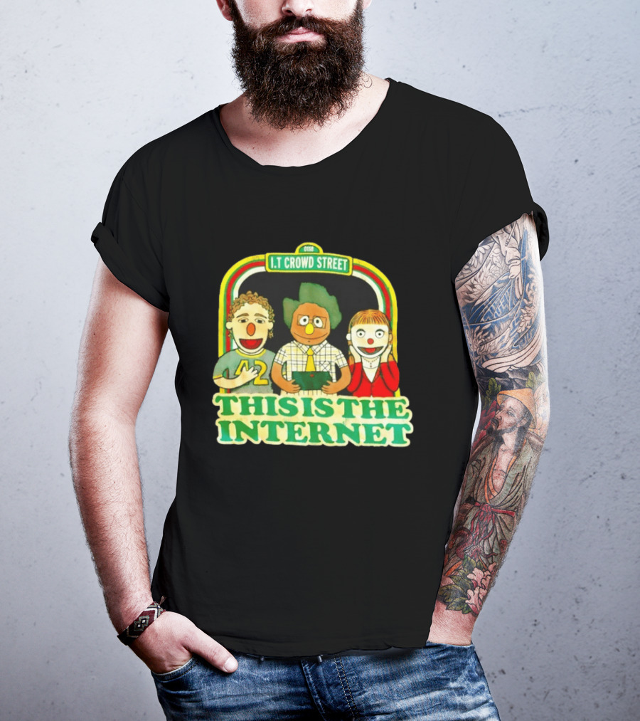 The IT Crowd Street This Is The Internet 0118 Muppet T-Shirt