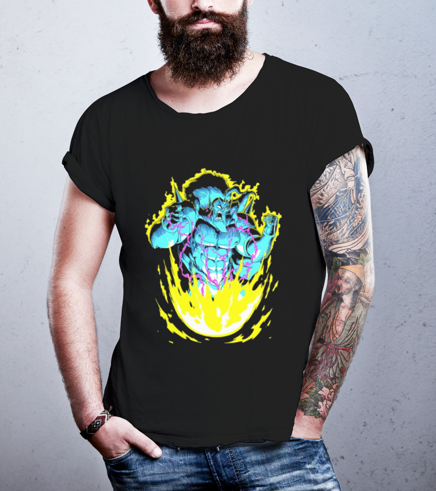 Starbarians Killgar Killgarian Rage Burst With Electric Energy T-Shirt
