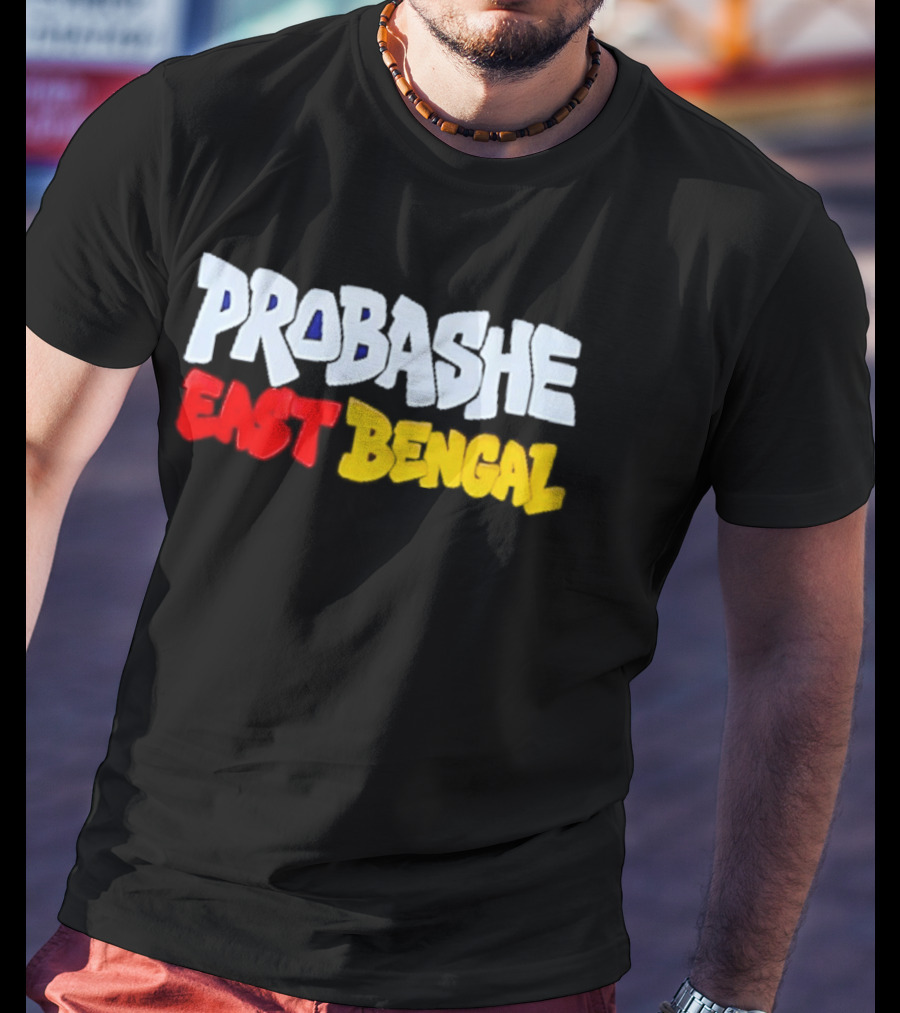 Probashe East Bengal Football Club Supporter T-Shirt