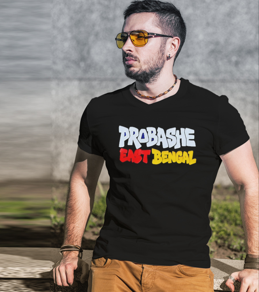 Probashe East Bengal Football Club Supporter T-Shirt