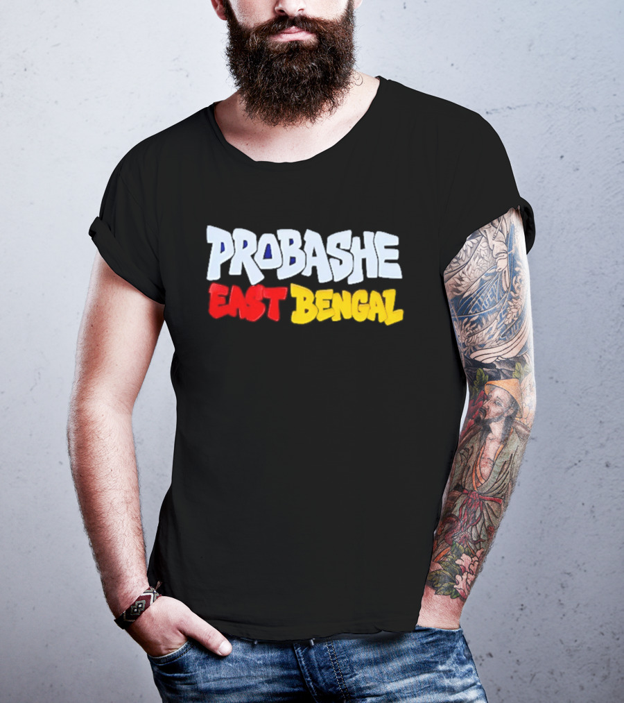Probashe East Bengal Football Club Supporter T-Shirt