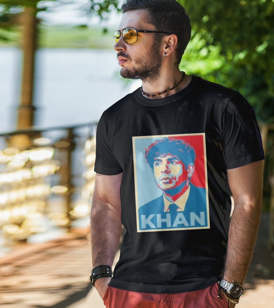 Tony Khan Hope Style Portrait KHAN T-Shirt