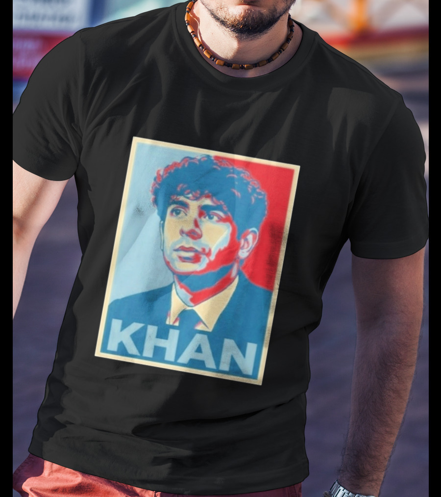 Tony Khan Hope Style Portrait KHAN T-Shirt