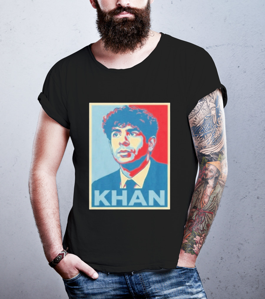 Tony Khan Hope Style Portrait KHAN T-Shirt