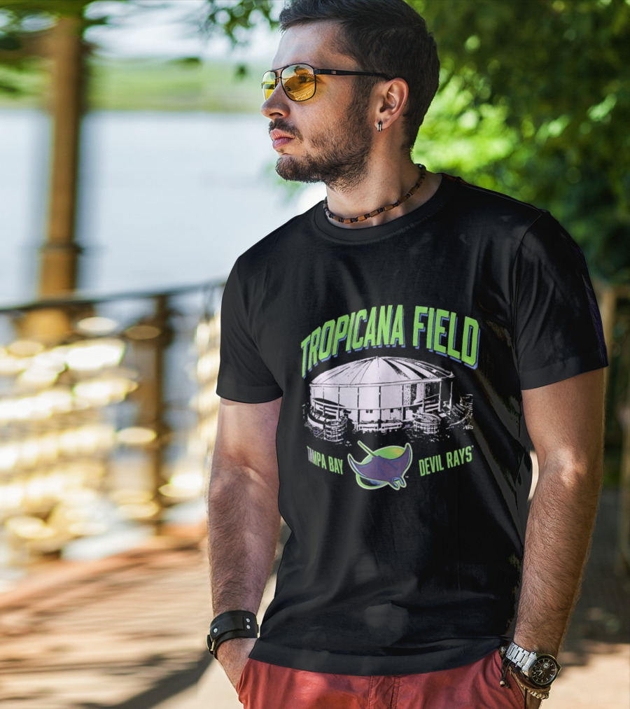 Tropicana Field Tampa Bay Devil Rays Stadium T-Shirt