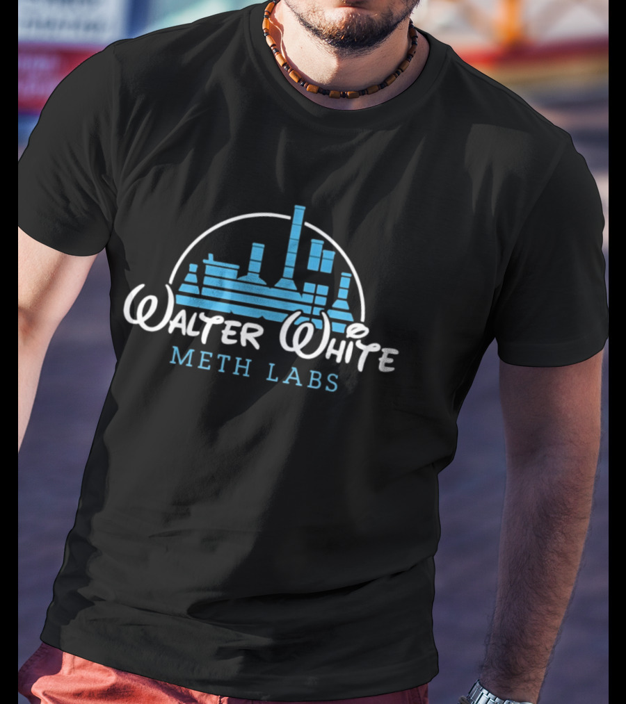 Walter White Meth Labs Disney Style Breaking Bad T-Shirt