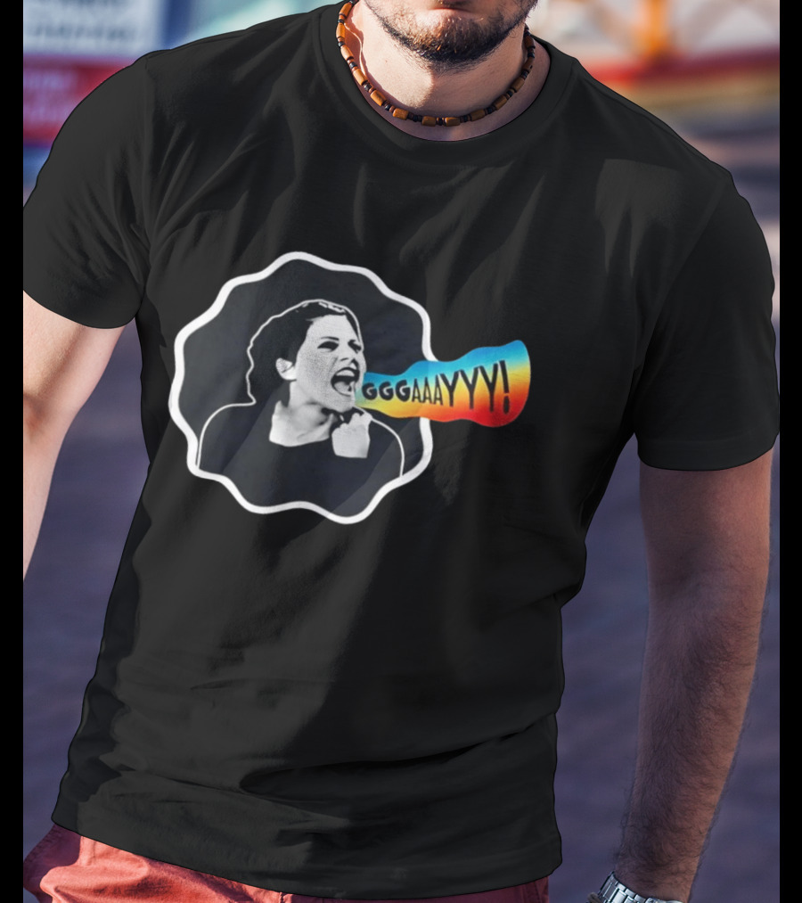 Lisa Swenson GGGAAAYYY Shout LGBTQ Pride T-Shirt