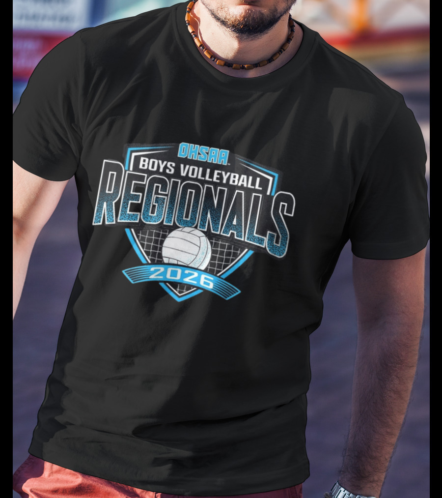 OHSAA Boys Volleyball Regionals 2026 Volleyball Tournament T-Shirt