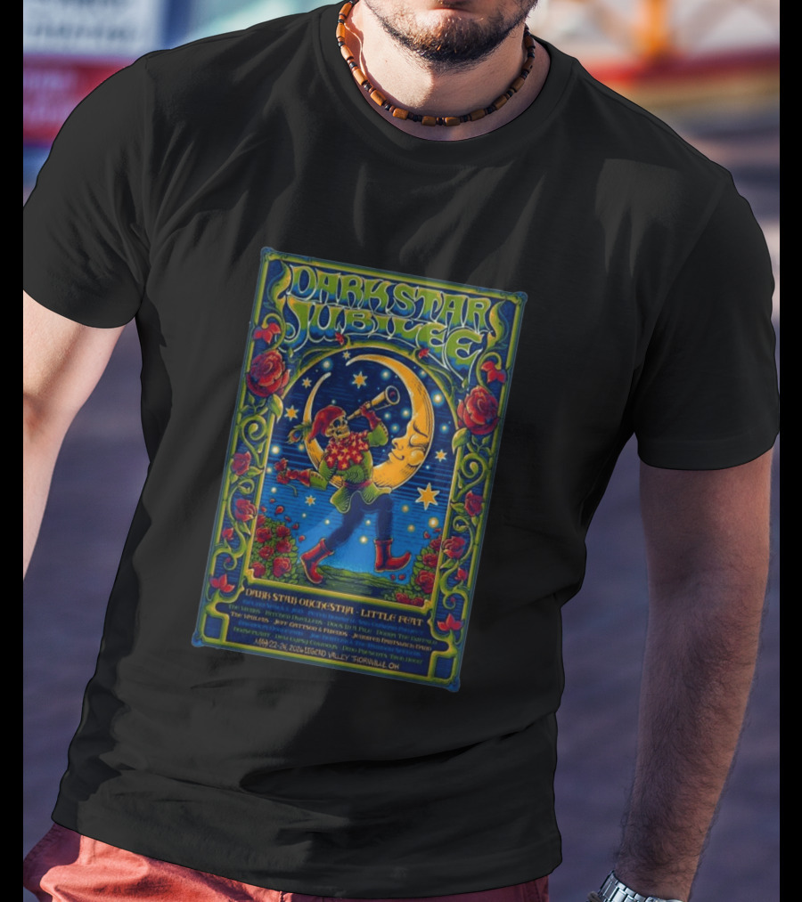 Dark Star Jubilee 2026 Dark Star Orchestra Little Feat May 22 24 Legend Valley Thornville OH T-Shirt