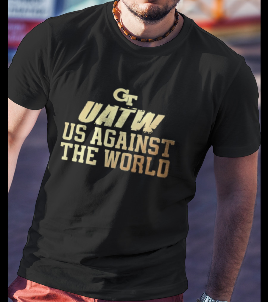 Georgia Tech UATW Us Against The World Yellow Jackets Spring 26 Game T-Shirt