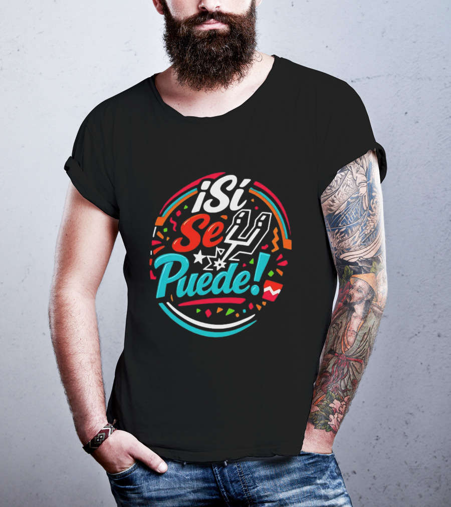 ¡Si Se Puede San Antonio Spurs 2026 Fiesta Colors Celebration T-Shirt