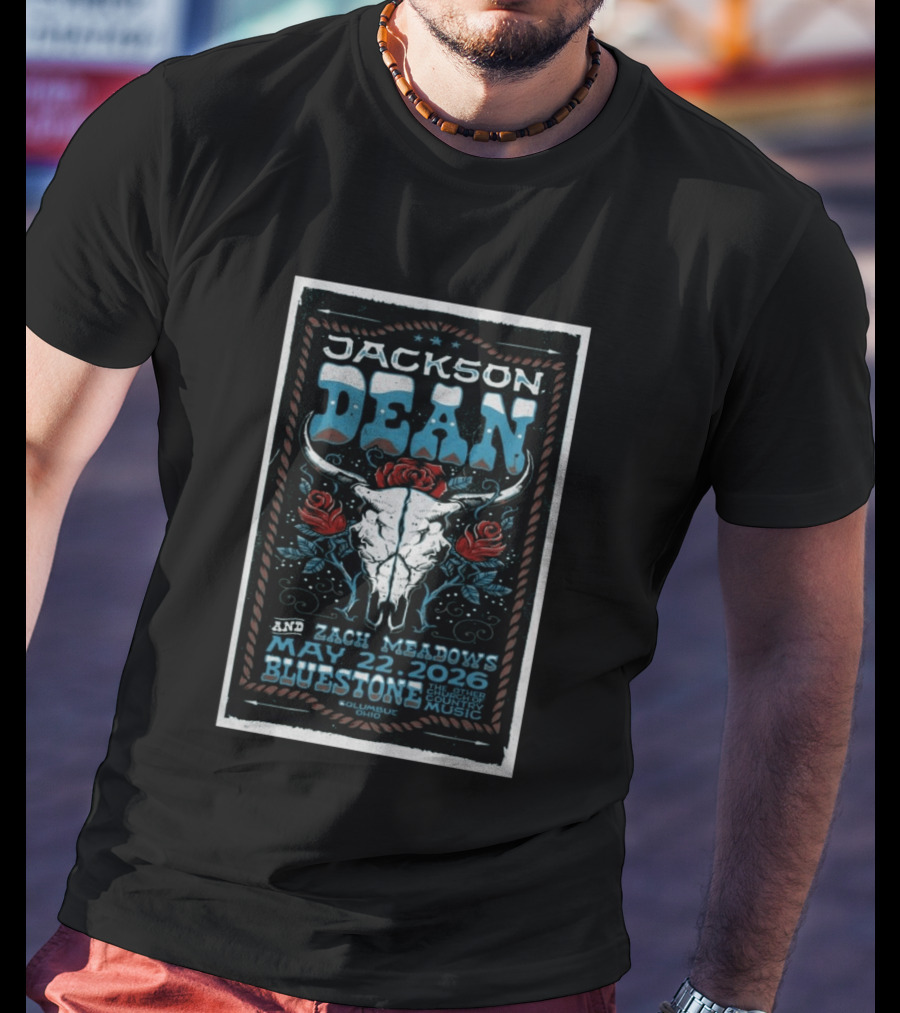 Jackson Dean And Zach Meadows Concert Columbus May 22 2026 Bluestone T-Shirt
