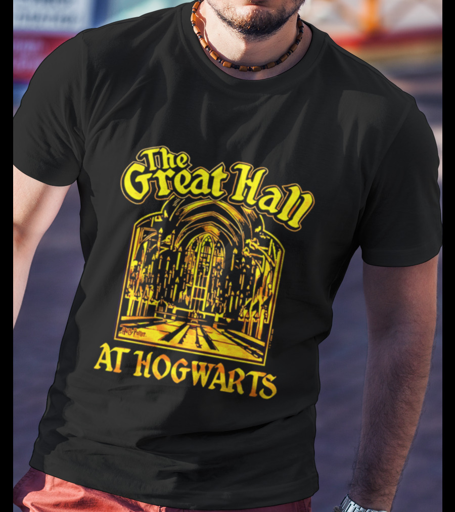 The Great Hall At Hogwarts Wizarding School T-Shirt
