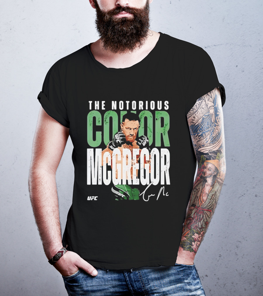 The Notorious Conor McGregor UFC Fighter Signature T-Shirt
