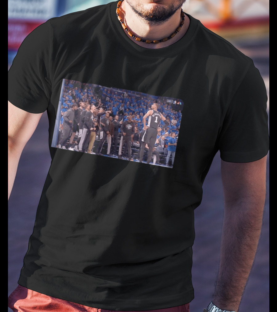 Victor Wembanyama Spurs 2026 WCF Game 1 NBA Playoffs Highlights T-Shirt