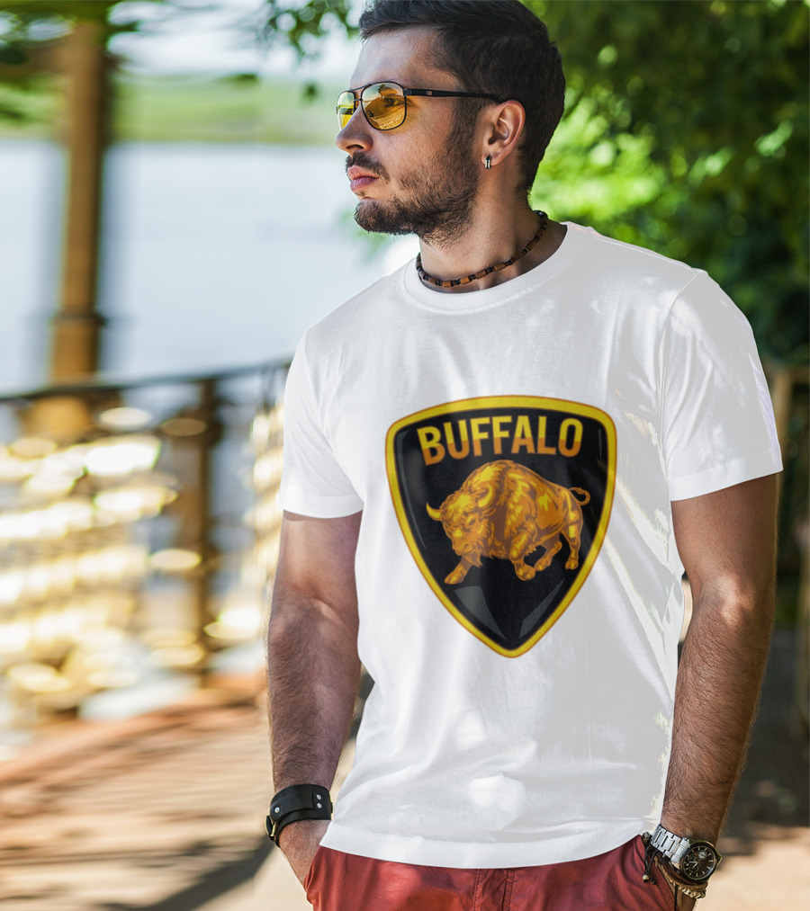 Buffalo Bison Emblem Buffalorghini T-Shirt