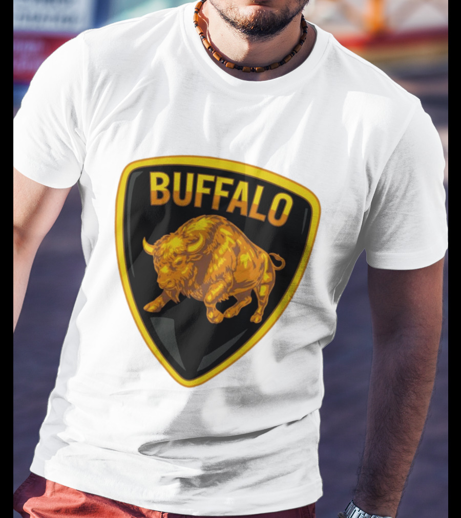 Buffalo Bison Emblem Buffalorghini T-Shirt