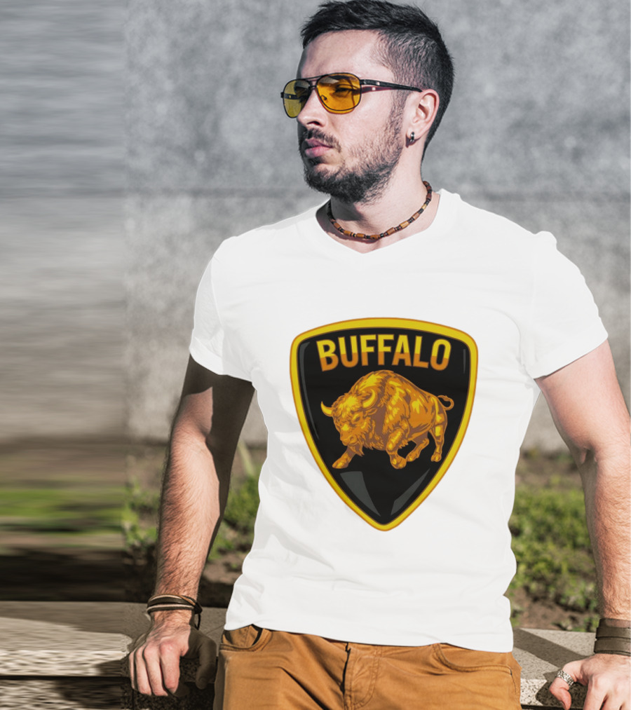 Buffalo Bison Emblem Buffalorghini T-Shirt