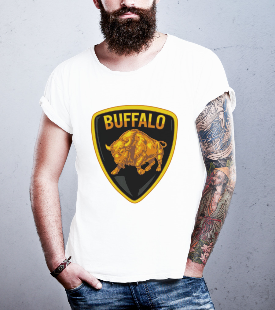 Buffalo Bison Emblem Buffalorghini T-Shirt