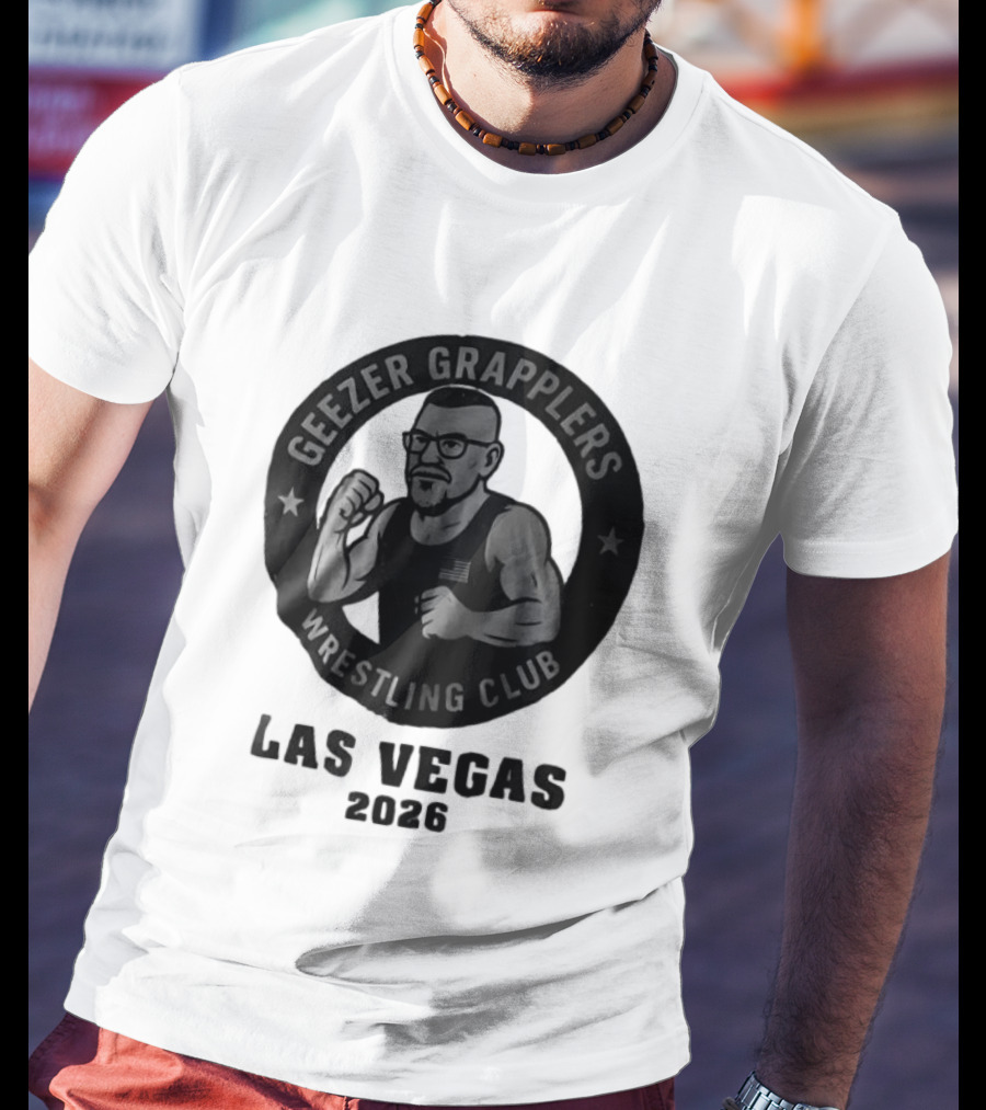 Las Vegas Geezer Grapplers Wrestling Club 2026 T-Shirt