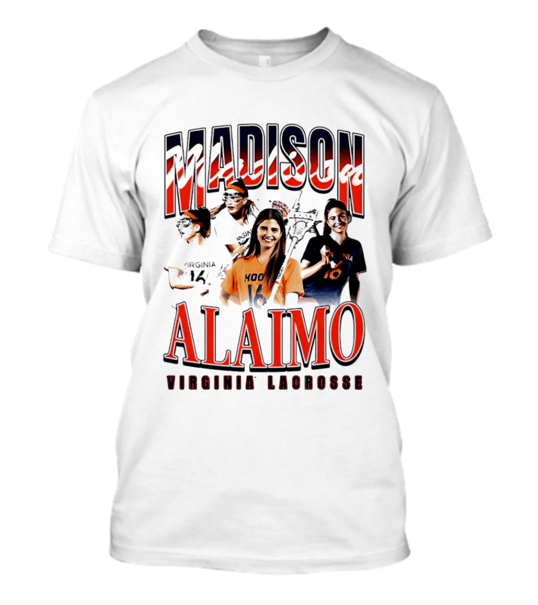 Madison Alaimo Virginia Lacrosse Highlight Player 14 T-Shirt