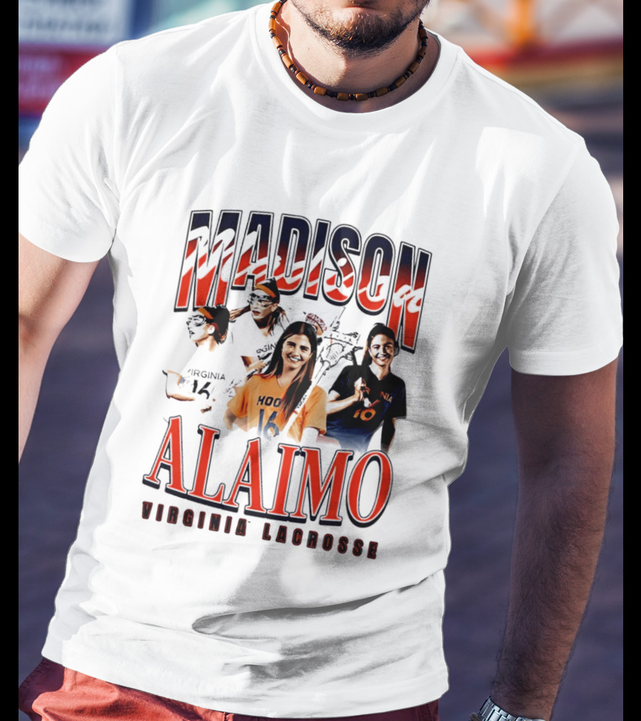 Madison Alaimo Virginia Lacrosse Highlight Player 14 T-Shirt