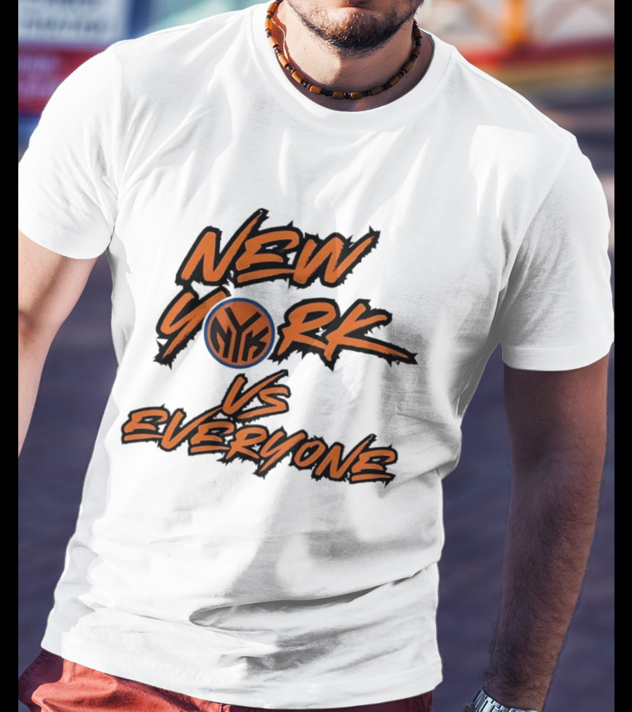 New York Knicks Vs Everyone NY Basketball Rivalry T-Shirt