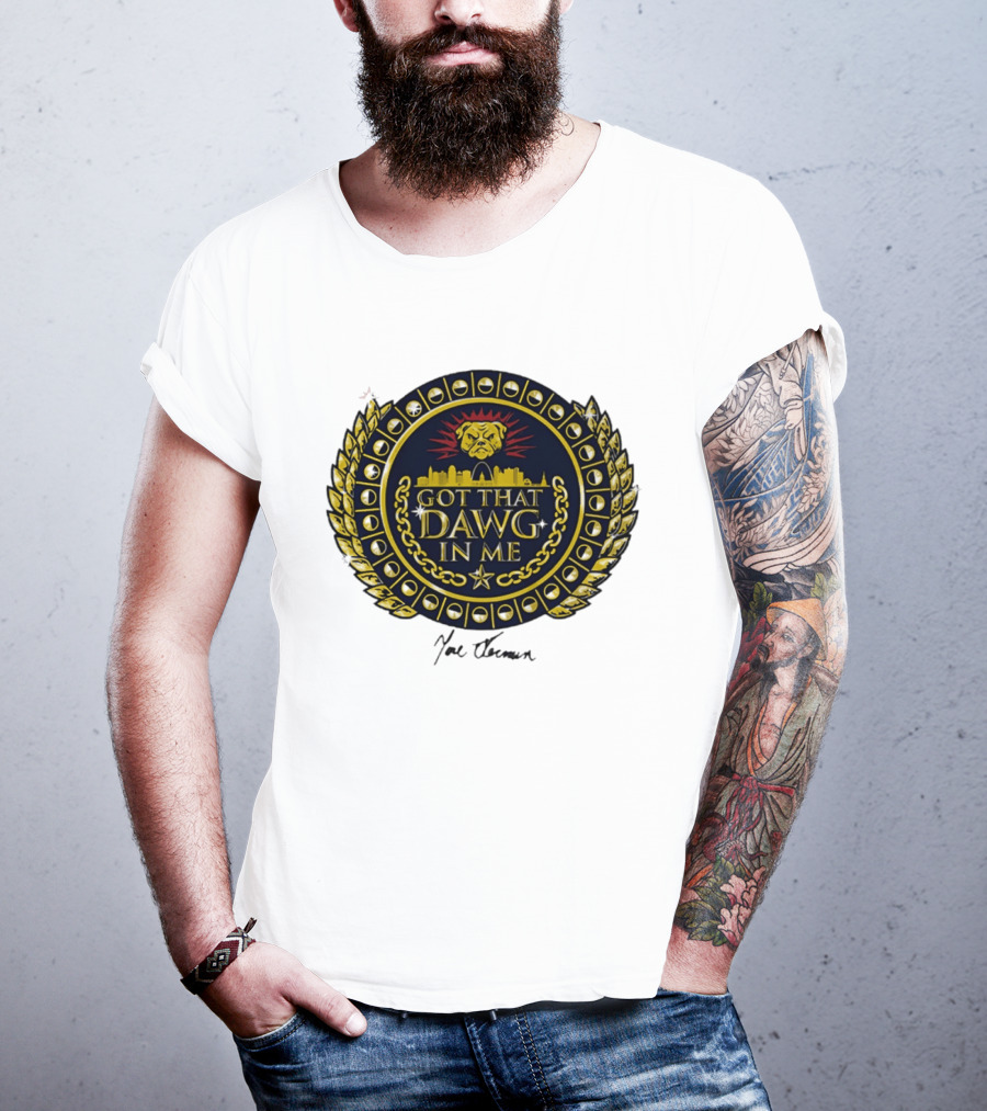 St Louis Cardinals Got That Dawg In Me Dawg Chain City Skyline T-Shirt