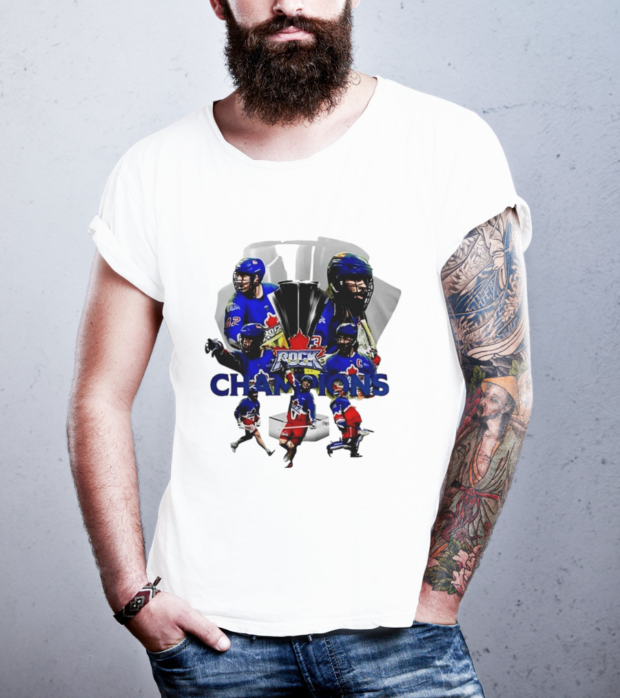 Toronto Rock Lacrosse Champions 2026 National League Victory T-Shirt
