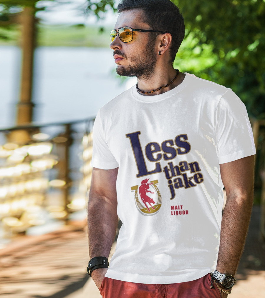 Less Than Jake Malt Liquor Evergreen Collection T-Shirt