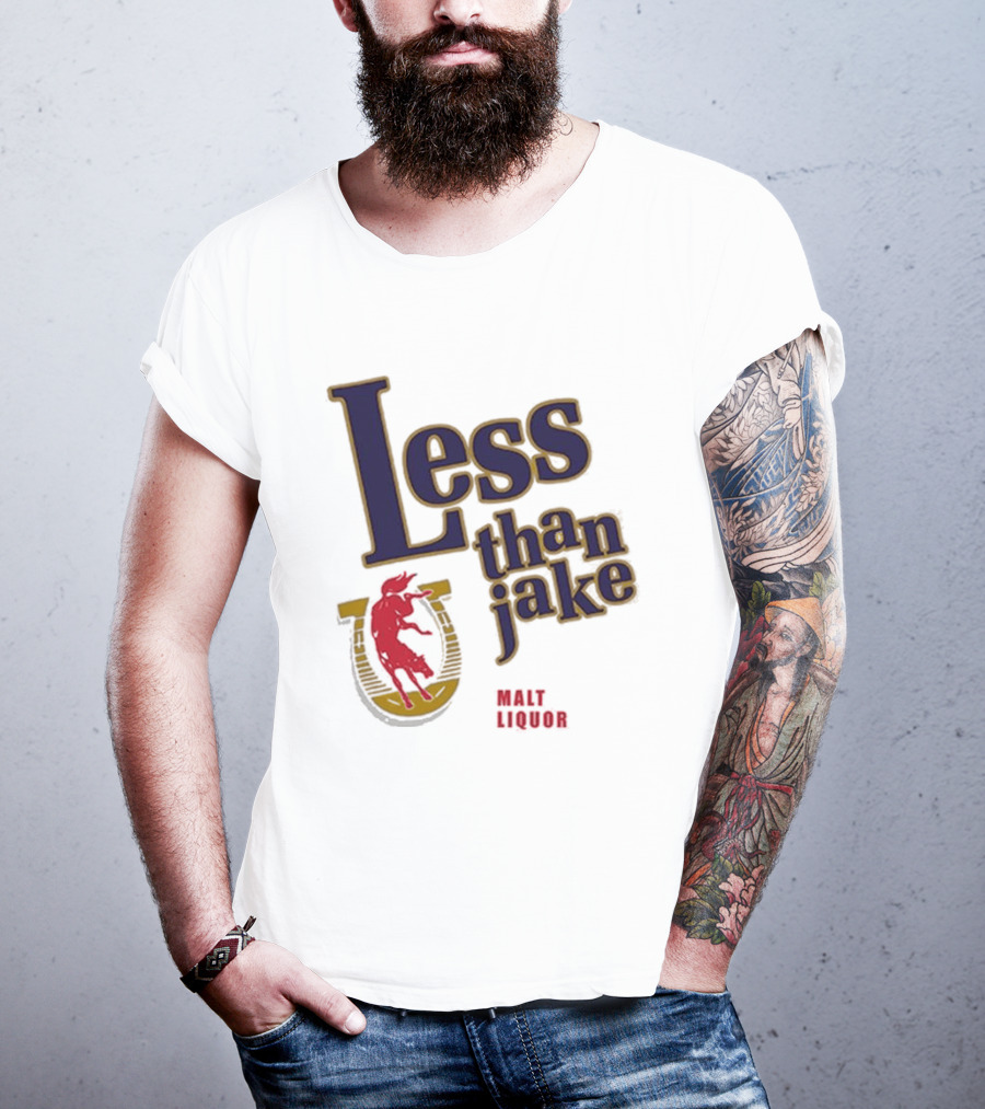 Less Than Jake Malt Liquor Evergreen Collection T-Shirt