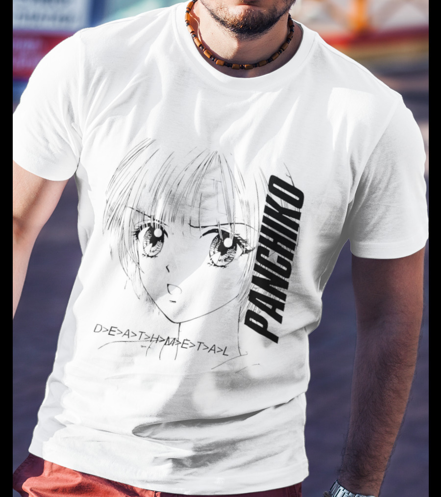 Panchiko Death Metal Manga T-Shirt