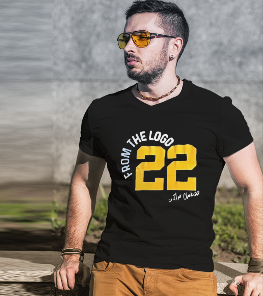 Caitlyn Clark Iowa Hawkeyes From The Logo 22 T-Shirt