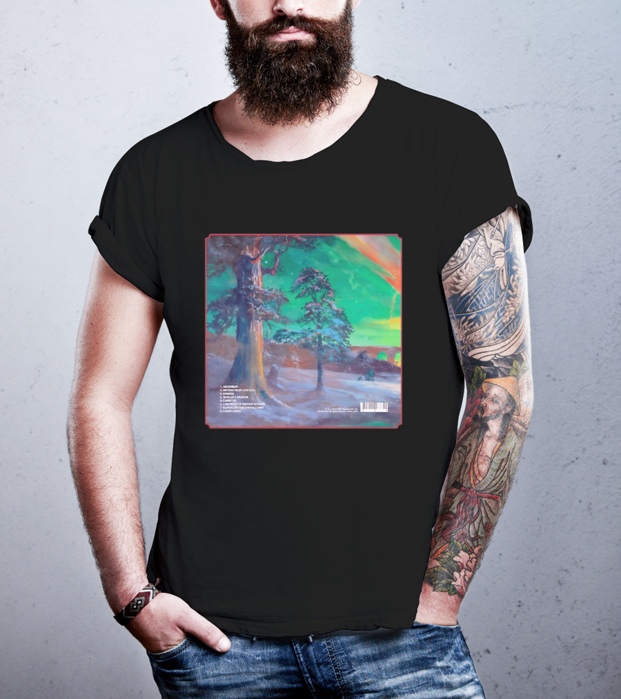 Ascension Beyond Heart And Day Emerald Mist Fading Hero T-Shirt