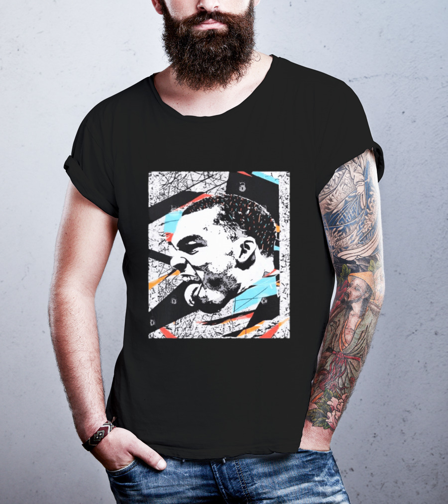 Michael Jordan Chicago Bulls Tongue Expression Urban Graffiti T-Shirt