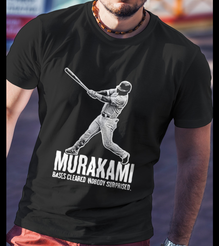 Murakami Bases Cleared Nobody Surprised Swinger Tokyo Yakult Swallows T-Shirt