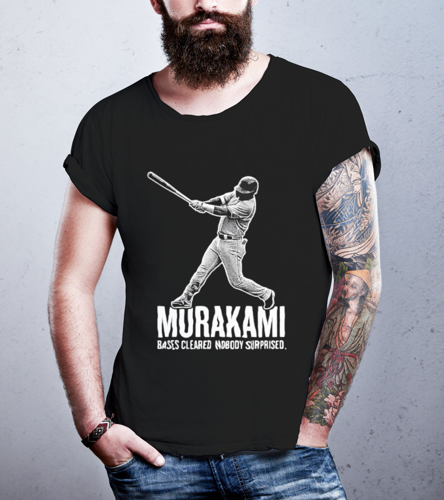 Murakami Bases Cleared Nobody Surprised Swinger Tokyo Yakult Swallows T-Shirt