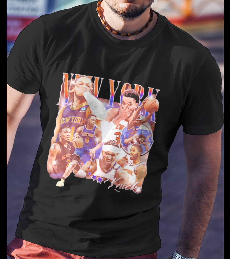 New York Knicks Players Basketball Stars T-Shirt