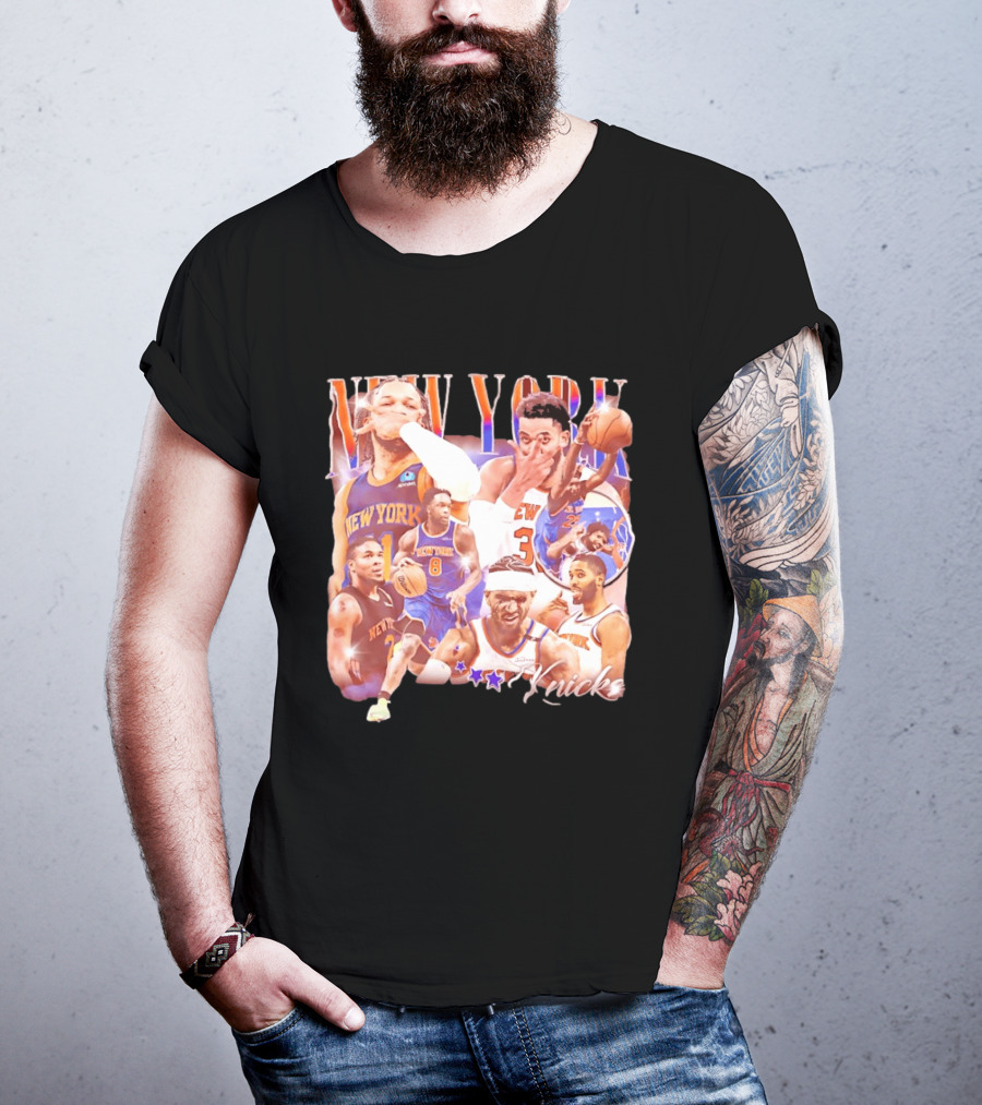 New York Knicks Players Basketball Stars T-Shirt