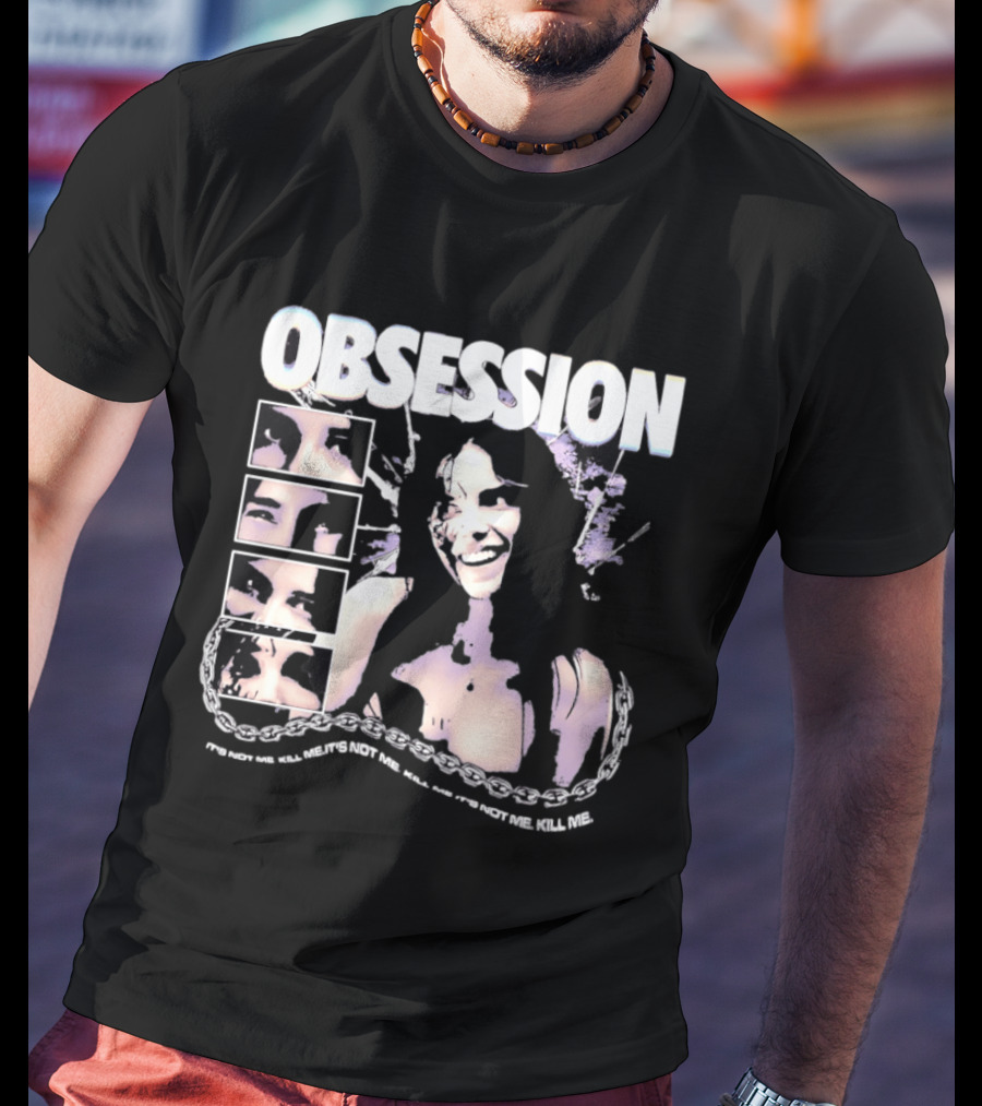 Obsession Horror It's Not Me Kill Me Chain T-Shirt
