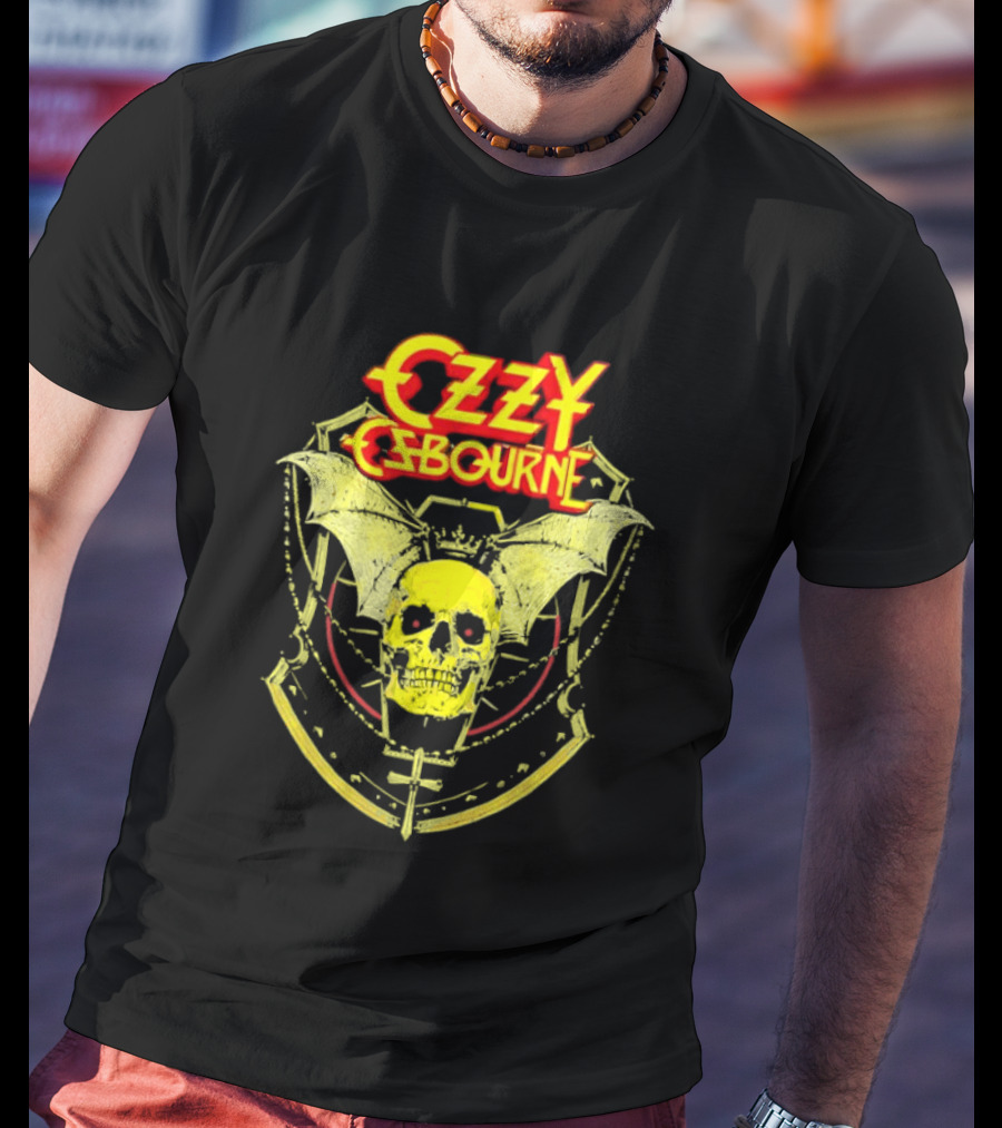Ozzy Osbourne Winged Skull Prince Of Darkness T-Shirt
