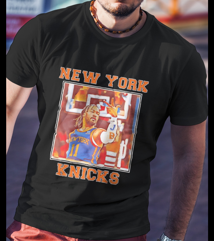 New York Knicks Jalen Brunson 11 JB Player Highlight T-Shirt